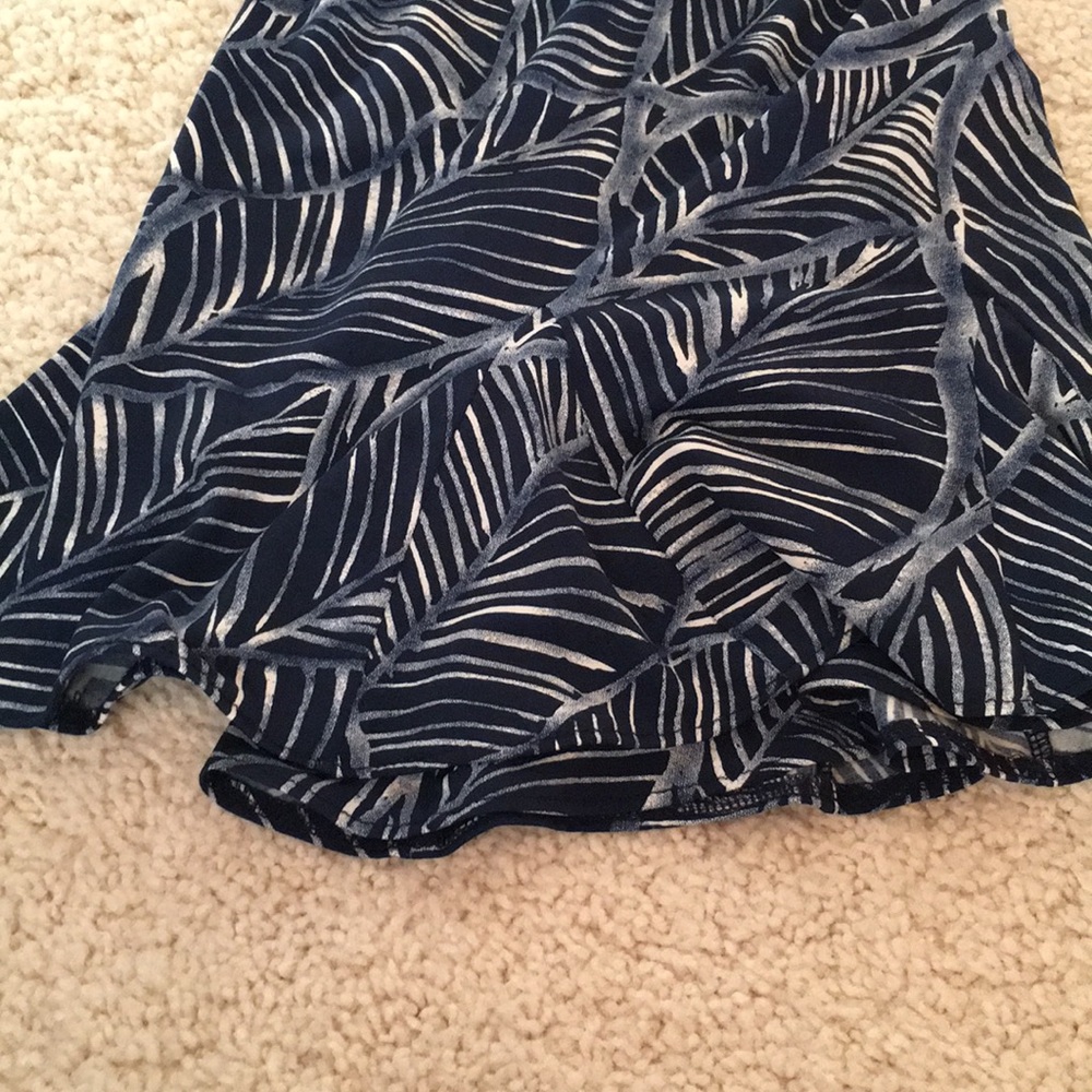 Skirt Blue Pattern - Picture 3 of 3
